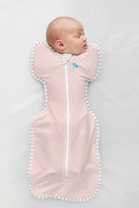 Love To Dream Swaddle Up Sleeping Bag Bamboo Pink Dot - Medium image number 2